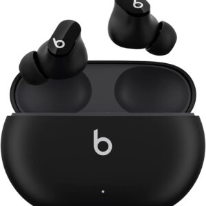 Beats Studio Buds - True Wireless Noise Cancelling Earbuds - Compatible with Apple & Android, Built-in Microphone, IPX4 rating, Sweat Resistant Earphones, Class 1 Bluetooth Headphones - Black