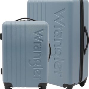 Wrangler Quest Luggage Set, Winter Sky, 2 Piece Set (28"/20")